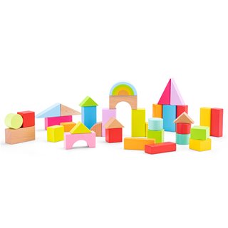 Loopwagen met blokken